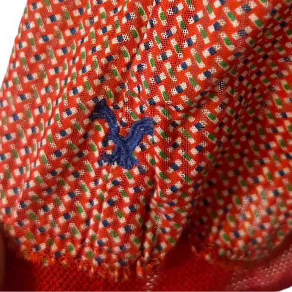 American Eagle Junior’s ribbon strap top size 2 - Picture 5 of 9